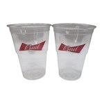 thumbnail of 800 Ausschankbecher "Bud" 400 ml PET Ø 95 x 125 mm klar – Clear Cup, Becher