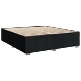thumbnail of vidaXL Boxspringbett mit Matratze Schwarz 180x200 cm Stoff