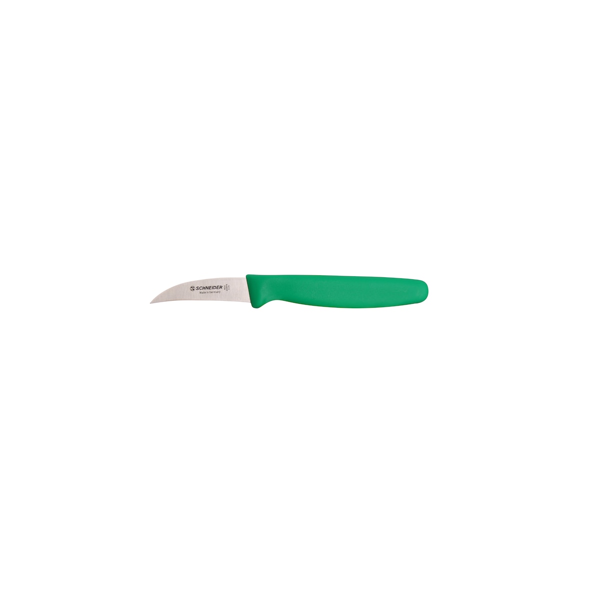 Schneider - Tourniermesser, 6 cm, Griff: grün