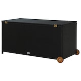 thumbnail of vidaXL Garten-Auflagenbox Schwarz 120x65x61 cm Poly Rattan