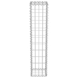 thumbnail of vidaXL Gabionenwand mit Abdeckung Verzinkter Stahl 20×20×100 cm