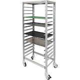 thumbnail of Saro Flatpack Trolley 18x 600x400 mm, fahrbar