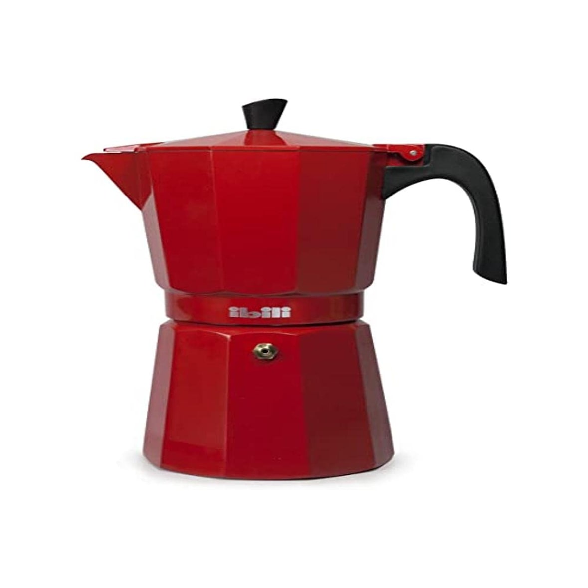 IBILI - Bahia Roja Express-Kaffeemaschine 12 Tassen, 600 ml, Aluminium