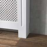 thumbnail of HOMCOM Cobertura de Radiador de MDF Cobertura para Radiador com Prateleira Estilo Moderno 78x19x82 cm Branco