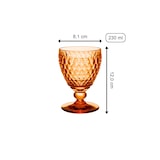 thumbnail of Villeroy & Boch Boston Coloured Weißweinglas Apricot 12cm 125ml