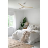 thumbnail of KLIM L DC E27 Ventilator aus Weiß/Eichenholz