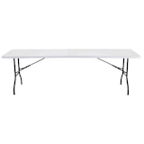 thumbnail of MobeventPro HDPE-Empfangstisch mit Klappbeinen 240 x 76 x 74cm Weiß