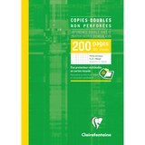 thumbnail of Clairefontaine 5x Klausurbogen, Schachtel mit 100 Blatt, ungelocht, DIN A4, 90g, kariert mit Rand - 57222C