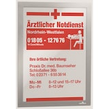 thumbnail of DURABLE DURAFRAME DIN A4 Inforahmen Selbstklebend, Magnetisch Silber Hartfolie 487223 23,4 (B) x 0,6 (T) x 32,6 (H) cm 2 Stück