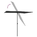 thumbnail of Parasol de jardin avec mât en aluminium 2x1,5 m Anthracite Modèle Patio Tau Plus