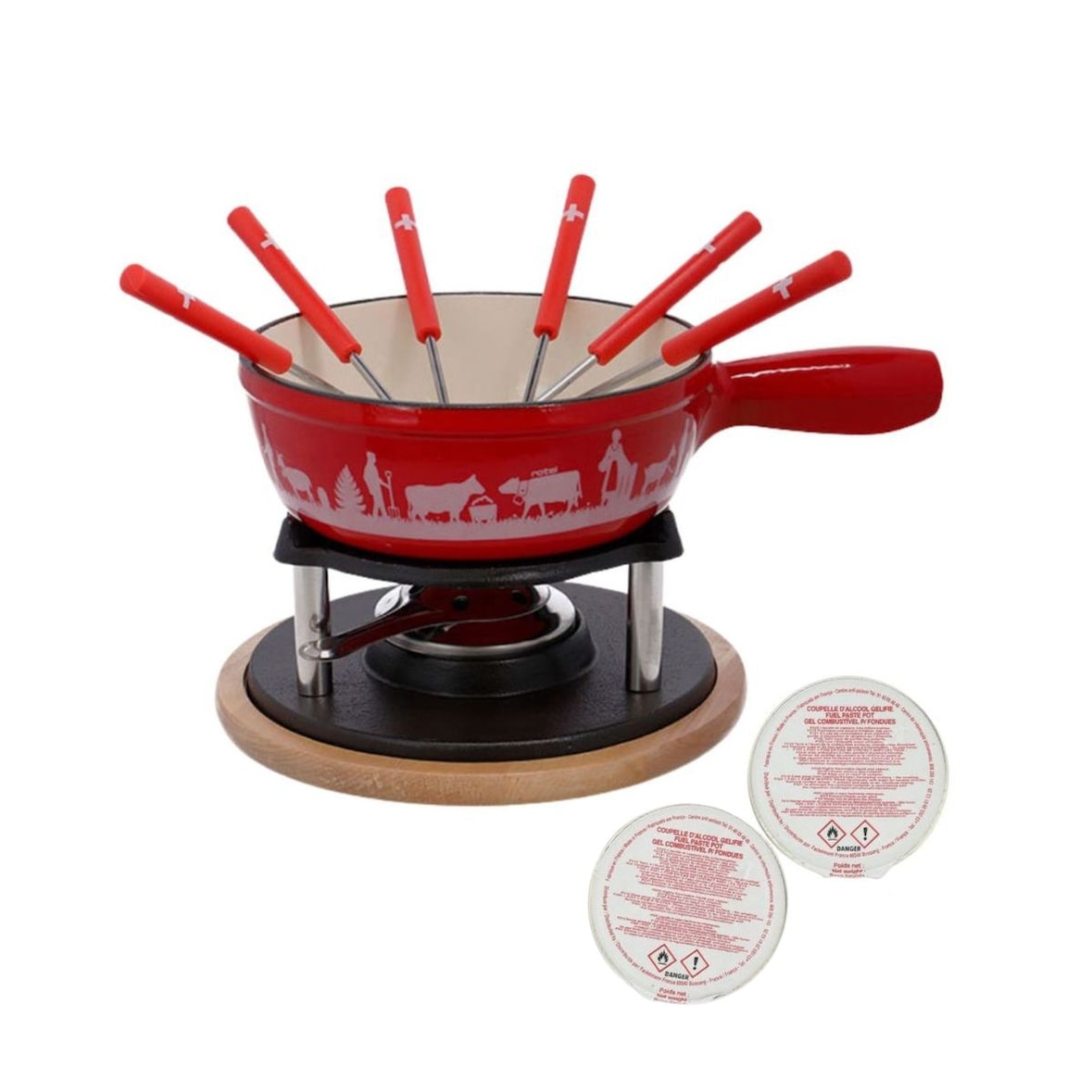 Rotel Swiss Tradition kaasfondueset voor 4 personen