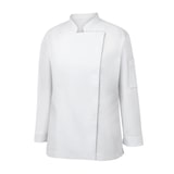 thumbnail of METRO PROFESSIONAL Veste de cuisine pour femmes, manches longues, taille S, blanc