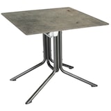thumbnail of MFG Profi klappbarer Outdoor-Tisch 338608, Stahl, 80 x 80 x 71 cm, Beton-Hell