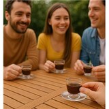 thumbnail of MONOUSO - Wiederverwendbare Plastiktasse “Espresso” Transparent 80ml (36 Stück)