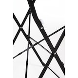 thumbnail of Mesa de patio Bolero cuadrada y plegable con listones de madera sintética 695x695x595mm