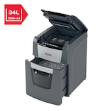 thumbnail of REXEL Optimum Auto Feed+ 100X, Distruggidocumenti Automatico, 100 Fogli, Taglio frammento, Sicurezza P-4, Cestino estraibile da 34L, 2020100XEU