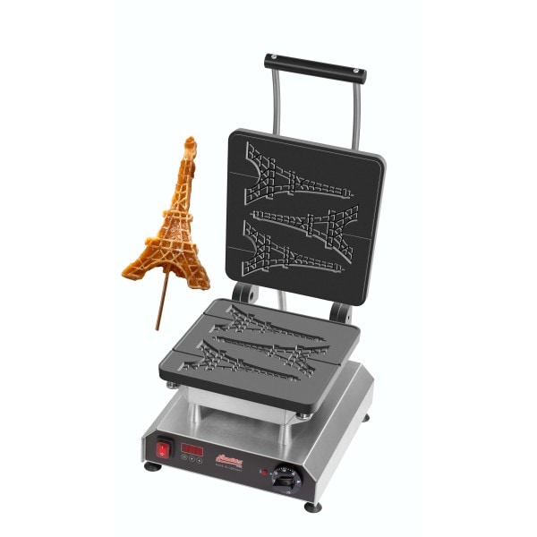 Neumärker Waffeleisen Thermocook® inkl. Eiffelturm Wechselplatte, 230 V