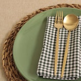 thumbnail of Solycarpa Set 4 Cubiertos Dorados Mate Elegant Ouira – Acero Inoxidable 18/10, acabado elegante para bodas y eventos