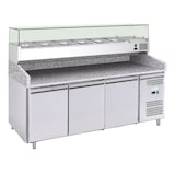 thumbnail of Mesa para preparación de pizza 3 puertas Forcold G-PZ3600TN-FC