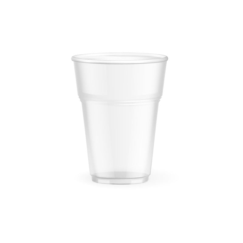 NVASE - 50Uds - Vaso de postre de plástico PLA transparente 250ml A85mm - NVS210GPLA251