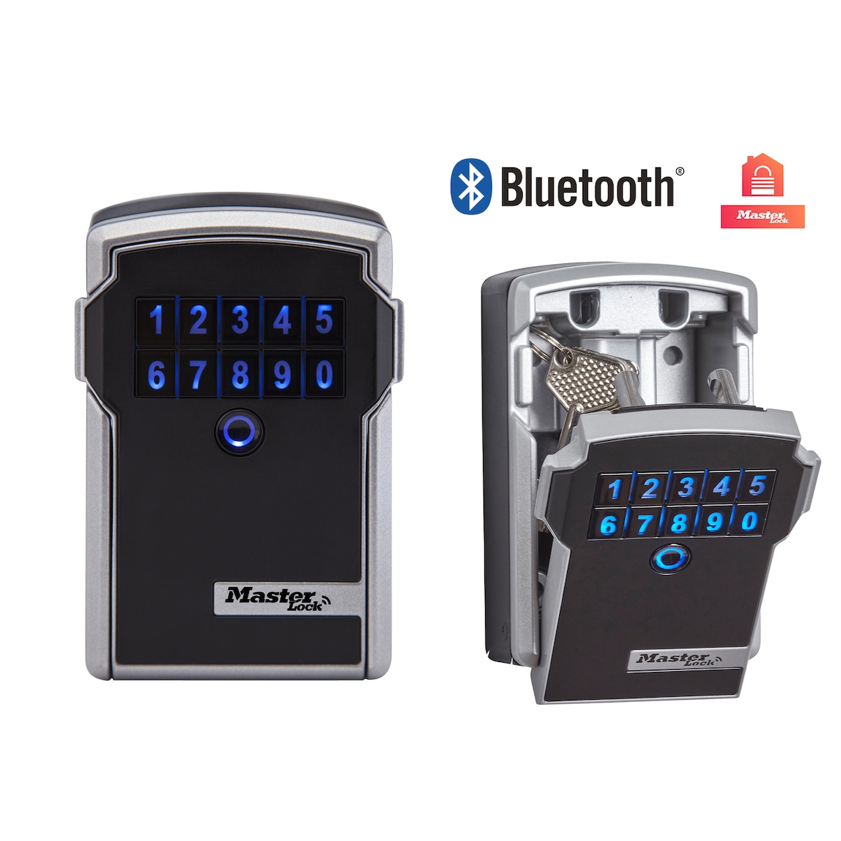Master Lock Boite A Cles Bluetooth Securisee - Format L - Coffre A Cle Connectee