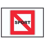 thumbnail of Fahrverbot für Sportboote Symbol Sportfahrzeuge verboten A0 (841x1189mm)