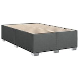 thumbnail of vidaXL Boxspringbett mit Matratze Dunkelgrau 90x200 cm Stoff
