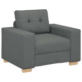 thumbnail of vidaXL Sessel Dunkelgrau 100x78x80 cm Stoff