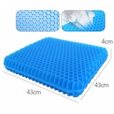 thumbnail of Coussin de siège en gel Bleu  HG03220-BLU usage non-intensif Herzberg