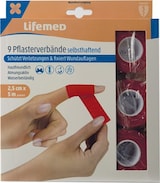 thumbnail of 108 Rollen Pflaster, selbsthaftend 5 m x 2,5 cm rot