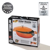 thumbnail of STONELINE® Gourmet Bräter 28 cm mit Deckel, Backofen und Induktion geeignet, Antihaftbeschichtung, ofenrot