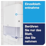 thumbnail of Tork Starter Pack mit Mini Spender für Zickzack-Handtücher Weiß H3, sparsam, Spender und 1 × Nachfüllpackung, 953101