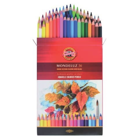 Aquarellstiftetui Mondeluz 36er Etui