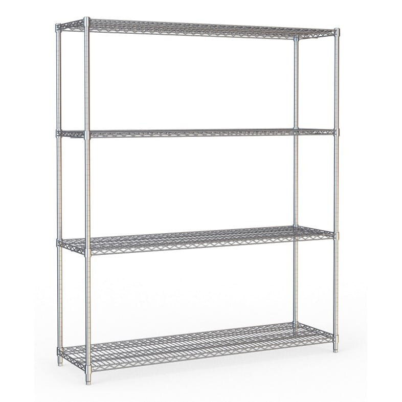 Legborden 4 niveaus 1500 demontabel - Combisteel