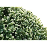 thumbnail of Arbusto artificial HWC-L77, boj bola planta decorativa boj bola planta artificial buxus, exterior Ø 35cm ~ blanco