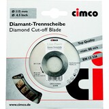 thumbnail of Cimco Werkzeuge Diamanttrennscheibe 208710