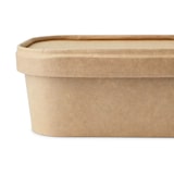 thumbnail of greenbox - Deckel aus Karton 17,5 x 12,5 cm, braun, rechteckig, 50 St.