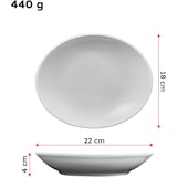 thumbnail of Tivoli Saturnia 21cm ovale gondelbordjes -12- Verpakking van 12