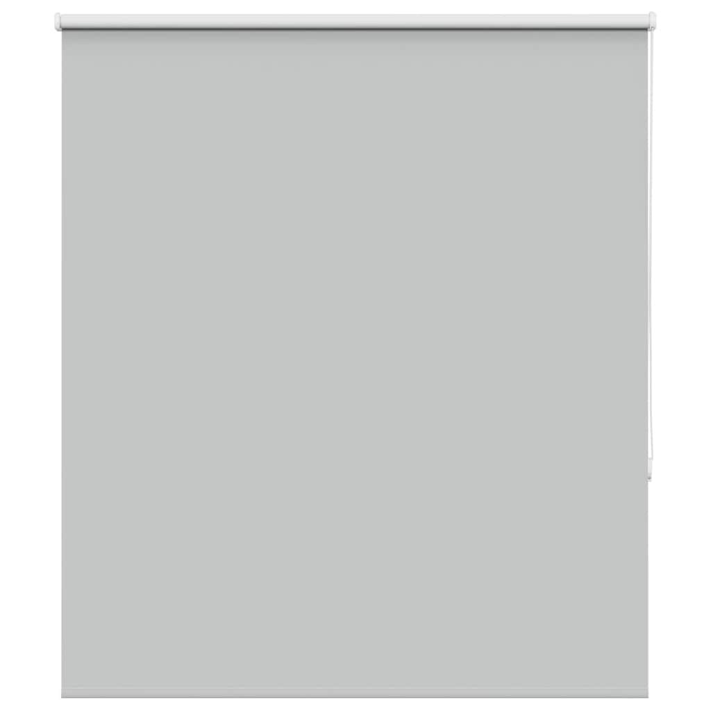 vidaXL Verdunkelungsrollo Hellgrau 125x130cm Stoffbreite 121,6cm