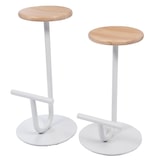 thumbnail of Tabouret Diani 65 cm -  Marron Autre Bois Amadeus 30.5x30.5 cm