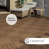 thumbnail of Casaria WPC Fliesen 66x Klassik Terrakotta