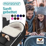 thumbnail of MONZANA® Babyfußsack Basic Grau