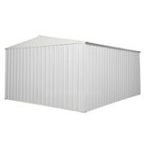 thumbnail of Garage deposito lamiera Box in Acciaio Zincato 360x430cm x h2.10m - 185KG - 15,48mq - BIANCO