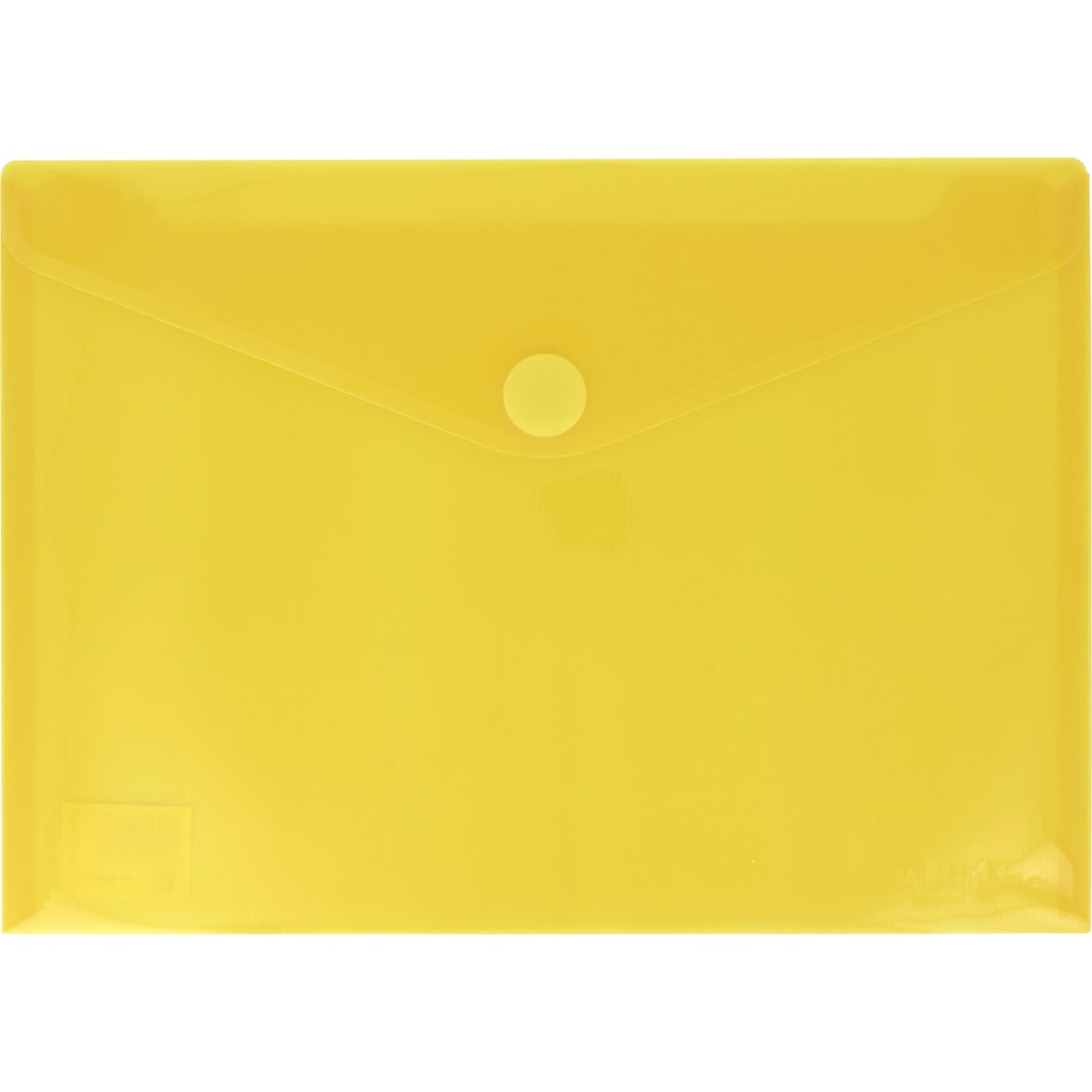 Pacote de 10 envelopes de polipropileno Tamanho A5 (252X180 mm) Multiline amarelho
