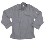 thumbnail of Chef Works® Kochjacke HARTFORD COOL VENT & lite, Reißverschluss, Grau, Größe XL