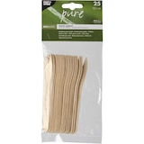 thumbnail of 25 Snack-Gabeln, Holz "pure" 12,1 cm