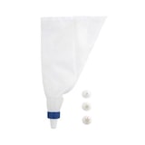 thumbnail of Dekorations-Spritzbeutel mit 4 Spitzen Weiß