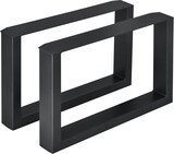 thumbnail of Helloshop26 - Set aus 2 rechteckigen Tischbeinen aus Metall 64 cm schwarz 03_0003673