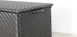 thumbnail of Tarrington House Baúl Jarama, acero / ratán de PE, 130 x 54 x 61 cm, negro