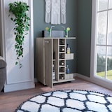 thumbnail of TUHOME Bar Trolley, carrinho de bar - Cinza